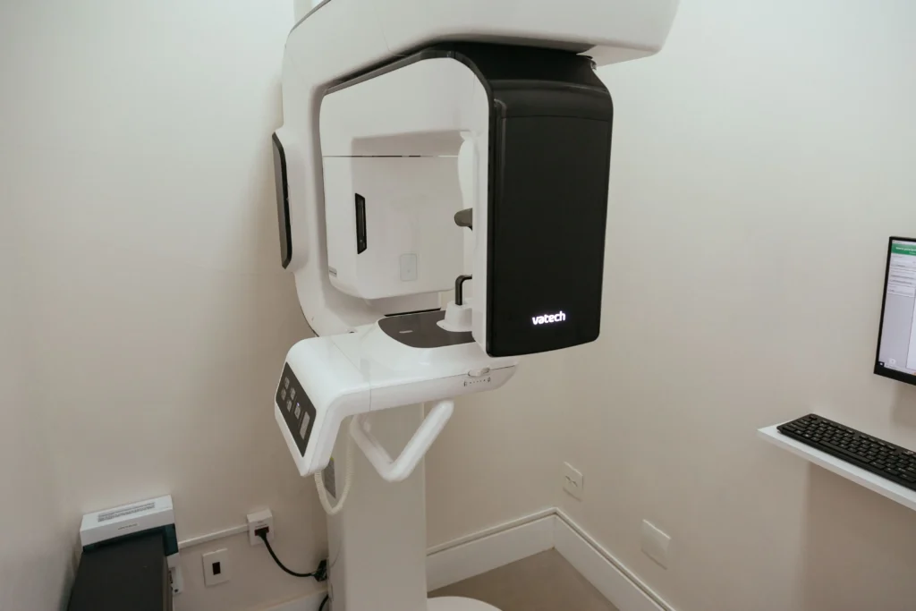 Tomógrafo odontológico da PJ Odontologia na unidade Vila Maria